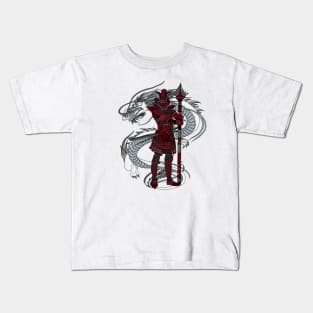 Dragon Samurai Kids T-Shirt